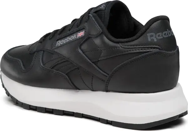 Кроссовки женские Reebok CLASSIC LEATHER черно-белые GW9704