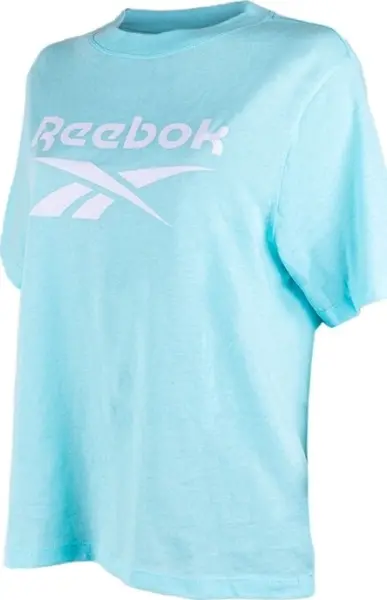 Футболка жіноча Reebok TRAINING ESSENTIALS LOGO CROPPED блакитна GM5112