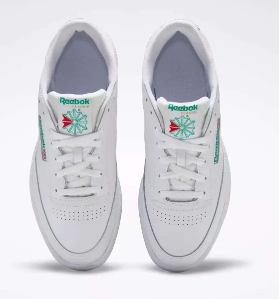 Кросівки Reebok CLUB C 85 біло-зелені 100000155