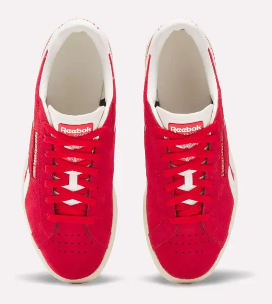 Кроссовки Reebok CLUB C GROUNDS UK красно-молочные 100228139
