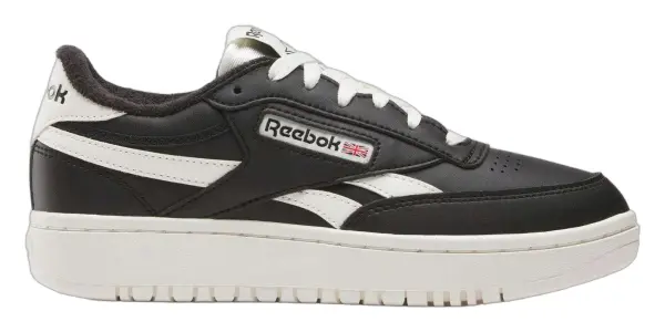 Кроссовки женские Reebok CLUB C DOUBLE REVENGE черно-молочные 100229816