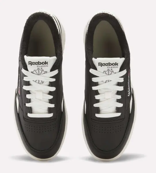 Кроссовки женские Reebok CLUB C DOUBLE REVENGE черно-молочные 100229816