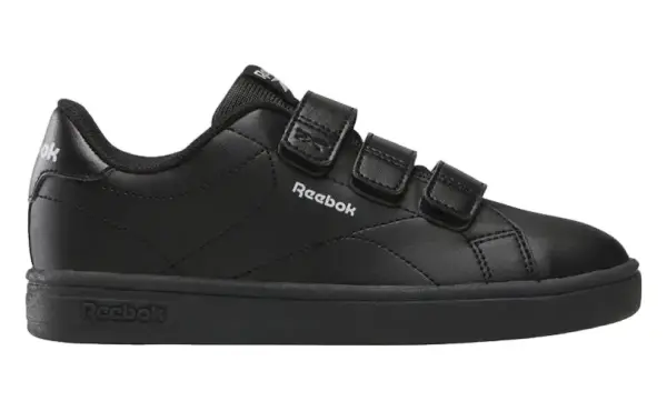 Кроссовки детские Reebok COURT CLEAN HOOK & LOOP черно-серые 100233076