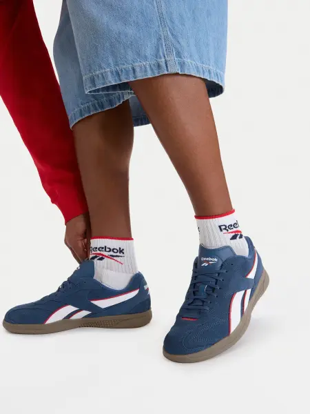Кроссовки Reebok HAMMER STREET сине-белые 100248780