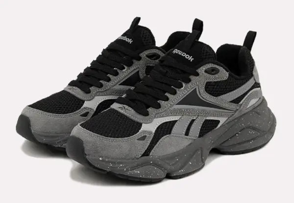 Кроссовки Reebok CHARGERUN серо-черные 100262370