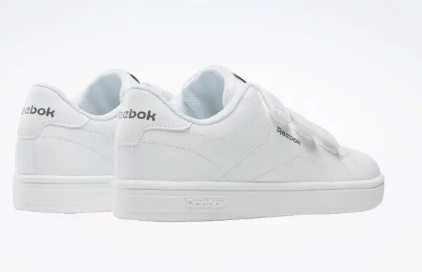 Кроссовки детские Reebok COURT CLEAN HOOK & LOOP бело-серые 100233074