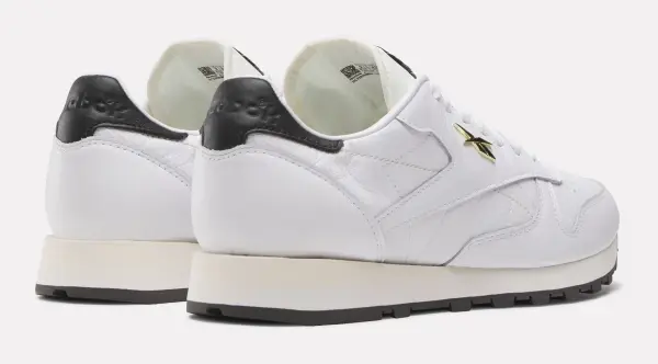 Кроссовки Reebok CLASSIC LEATHER бело-черные 100242496