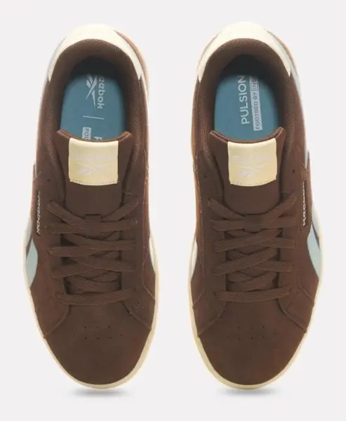 Кросівки жіночі Reebok COURT RETRO коричнево-блакитні 100244777