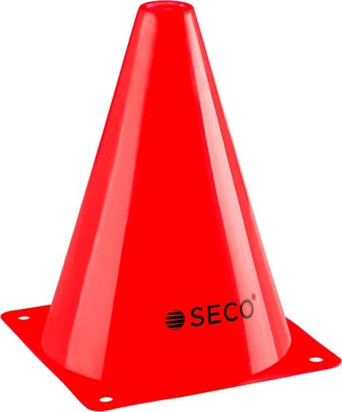 Тренировочный конус SECO 18 см красный 18010403