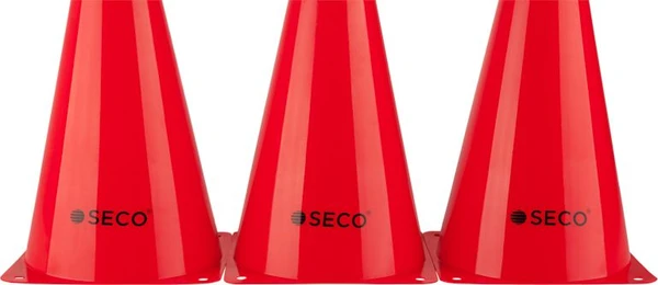 Тренувальний конус SECO 23 см червоний 18010503