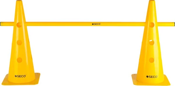 Тренировочный конус с отверстиями SECO 48 см желтый 18011404