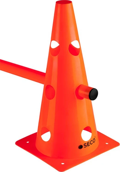 Тренировочный конус с отверстиями SECO 32 см оранжевый 18011206