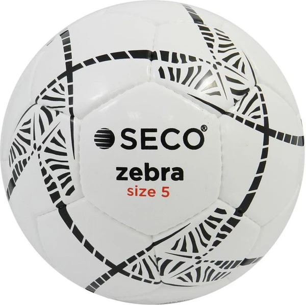 М'яч футбольний SECO Zebra біло-чорний 19150400 Розмір 5