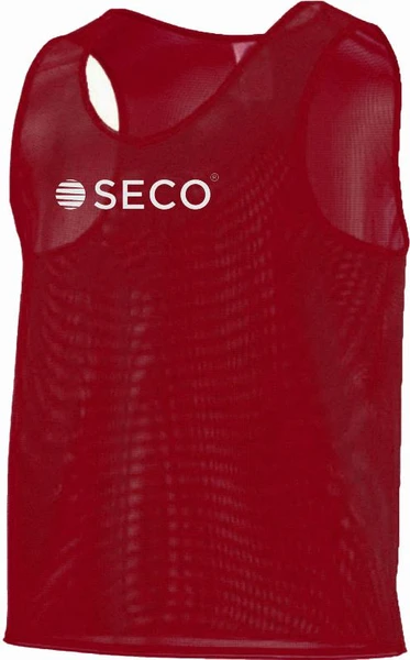 Футбольная манишка SECO красная 18050103