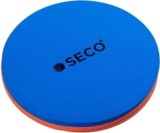 Маркеры плоские SECO (10 шт) сине-оранжевые 21100500