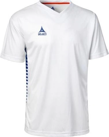 Футболка Select Mexico shirt w. short sleeves бело-синяя 621002-205