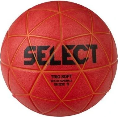 Мяч гандбольный резиновый Select BEACH HANDBALL красный 250025-009 Размер 3