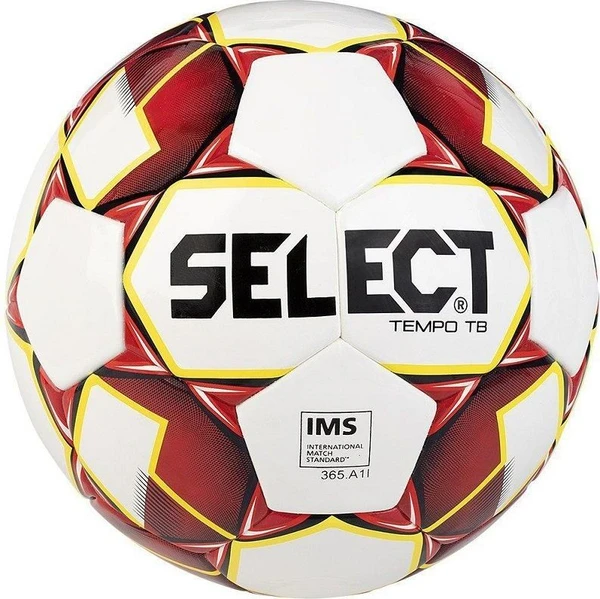 Футбольный мяч Select TEMPO бело-красный 117502-010 Размер 5