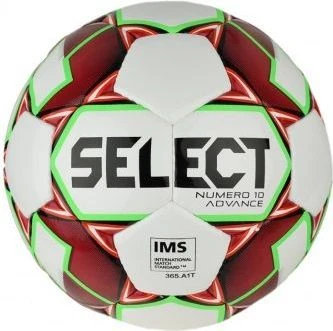Футбольный мяч Select NUMERO 10 ADVANCE бело-красный 367503-332 Размер 4