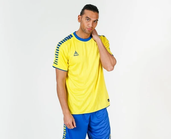 Футболка Select Argentina player shirt желто-синяя 622500-011