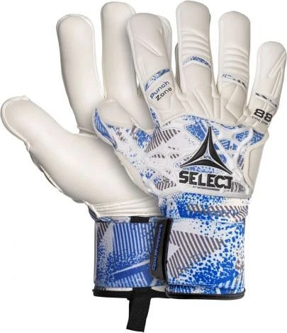 Воротарські рукавиці Select 88 Pro Grip біло-сині 601886-306