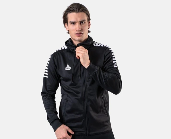Спортивная куртка SELECT Monaco zip hoodie черная 620110-009