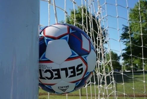 Футбольный мяч Select Colpo Di Testa бело-синий 268962-238 Размер 5