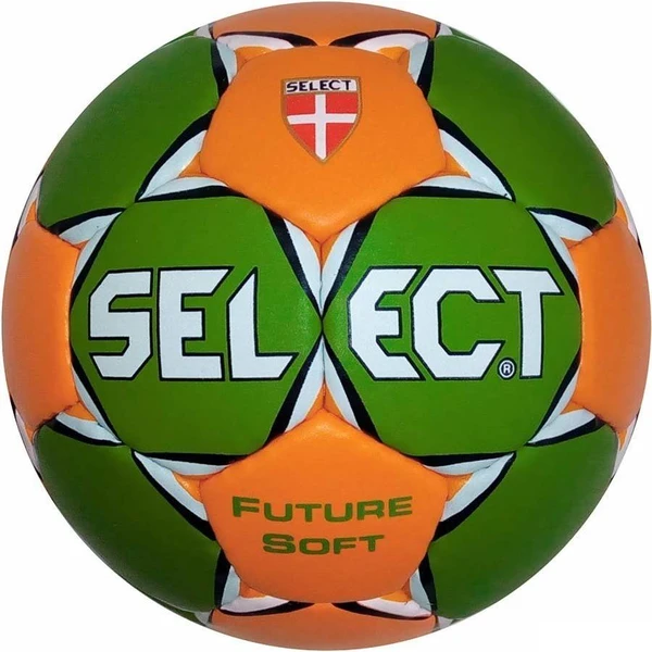 Гандбольний м'яч SELECT FUTURE SOFT MINI (ЗЄЛ/ОРАНЖ) 165185-203 Розмір 0