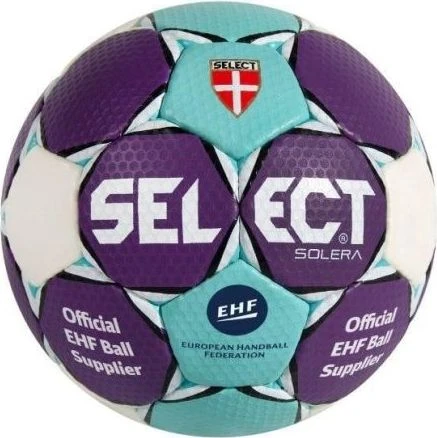 М'яч гандбольний Select SOLERA IHF фіолетово-блакитний 163285-237 Розмір 3
