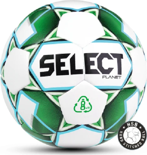 Футбольный мяч Select PLANET FIFA бело-зеленый 38554-928 Размер 5