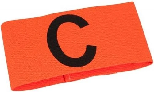 Капитанская повязка взрослая Select Captain's band (elastic) оранжевая 697780-002