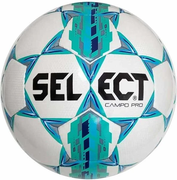 Футбольний м'яч Select Campo Pro біло-зелений Розмір 3 386000-015