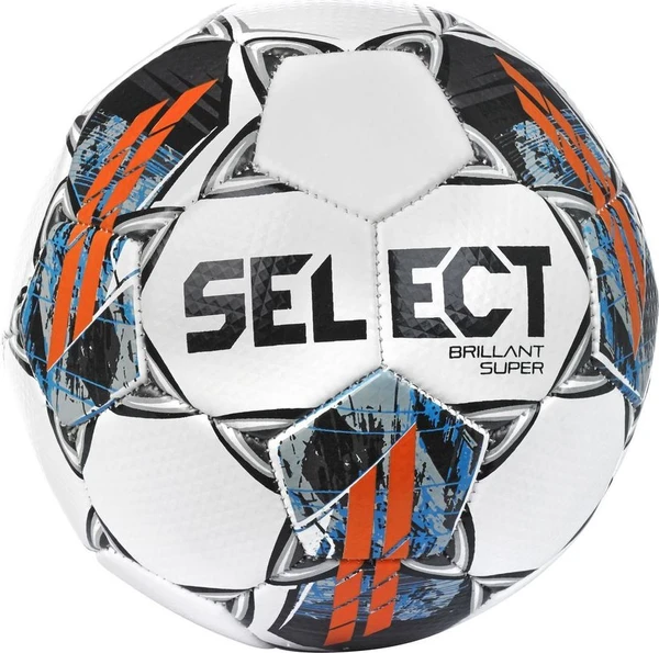 М'яч сувенірний Select Brillant Super Mini v22 біло-сірий Розмір 47 см 261476-363