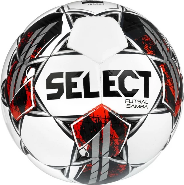 Футзальный мяч Select Futsal Samba (FIFA Basic) v22 белый Размер 4 106346-402