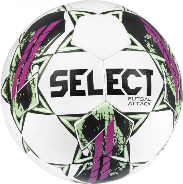 Футзальный мяч Select Futsal Attack v22 бело-розовый 107346-419 Размер 4