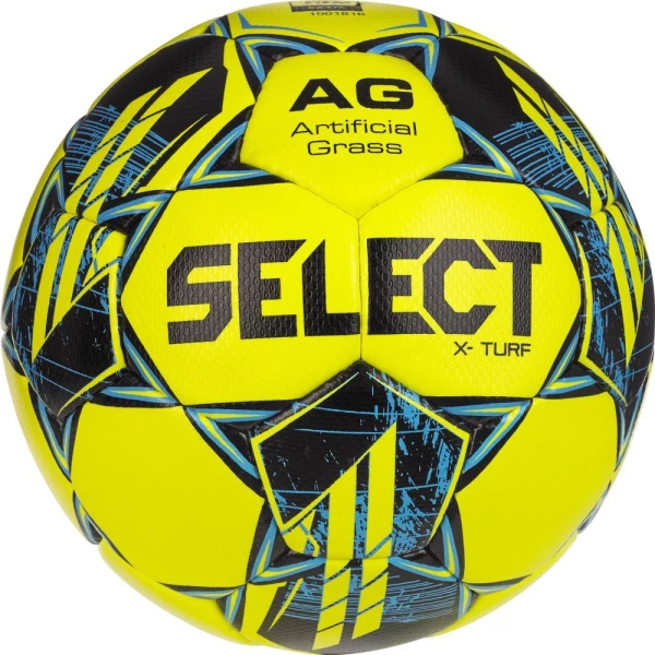 Футбольный мяч Select X-Turf FIFA Basic v23 желто-синий 086417-014 Размер 4
