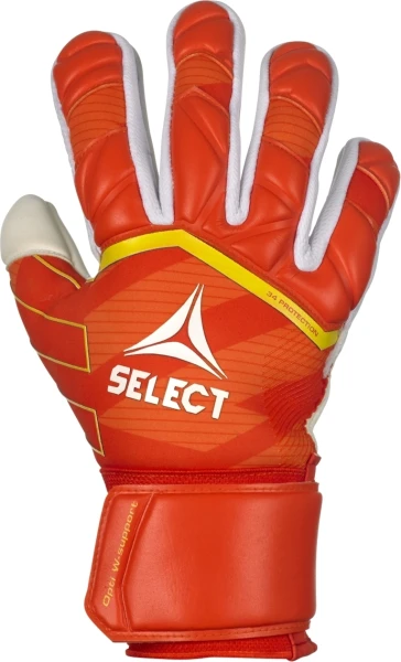 Воротарські рукавички Select 34 PROTECTION V24 оранжево-білі 601343-606