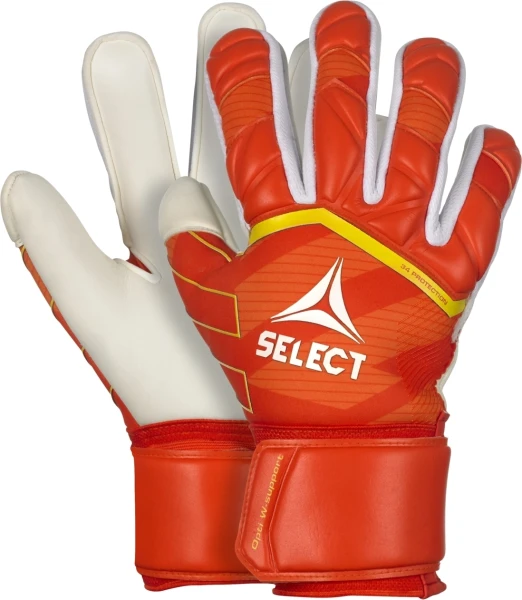 Воротарські рукавички Select 34 PROTECTION V24 оранжево-білі 601343-606