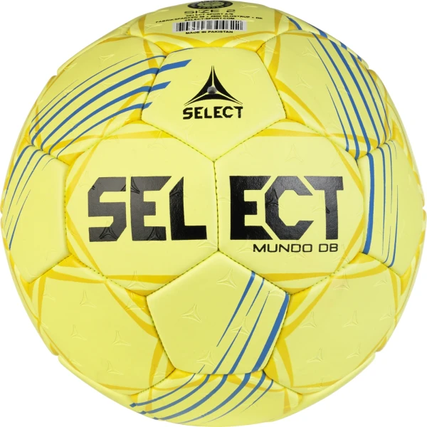 Гандбольный мяч Select MUNDO DB V24 желтый Размер 0 166085-552