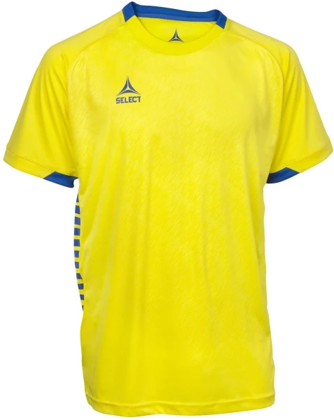 Футболка Select SPAIN PLAYER SHIRT S/S желто-синяя 620300-525
