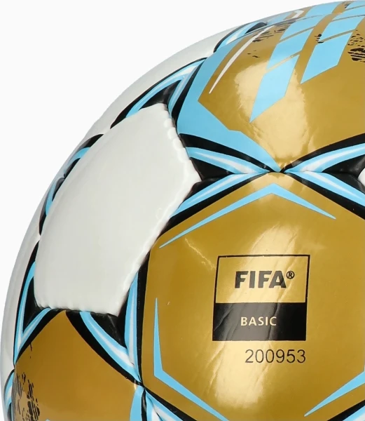 Футзальний м'яч Select FUTURE MASTER GOLD V24 (FIFA BASIC) біло-блакитно-золотий Розмір 4 385341-565