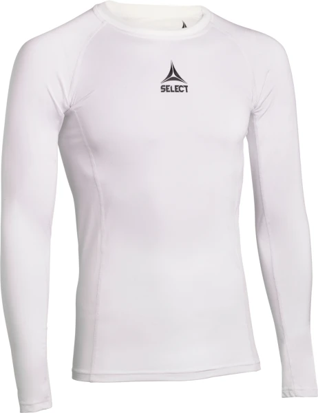 Термофутболка з довгими рукавами Select BASELAYER SHIRT WITH LONG SLEEVES (L/S) біла 623540-000