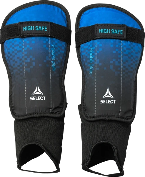 Щитки футбольні Select SHIN GUARD HIGH SAFE V23 синьо-чорні 647320-212