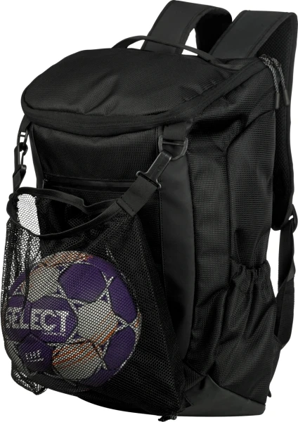 Рюкзак із сіткою для м'яча Select BACKPACK NET V25 23L чорний 816070-111