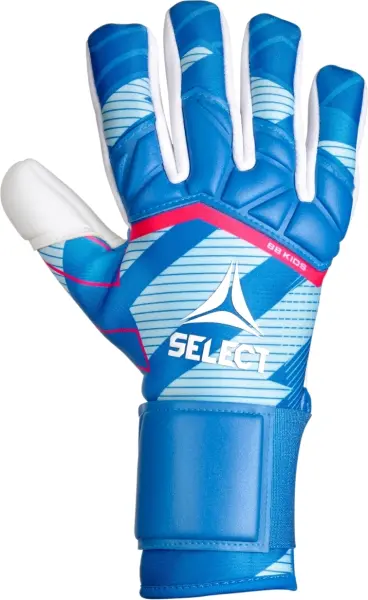 Воротарські рукавиці дитячі Select 88 KIDS V25 синьо-біло-рожеві 602882-202