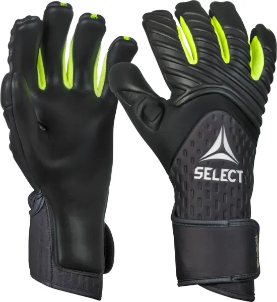 Воротарські рукавиці Select 90 FLEXI PRO V26 чорно-лимонні 601909-119