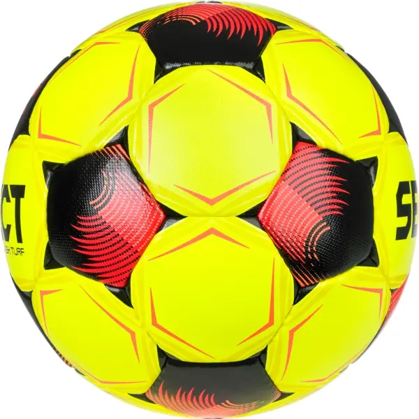Футбольный мяч Select FLASH TURF (FIFA BASIC) V26 желто-красный Размер 5 057509-008