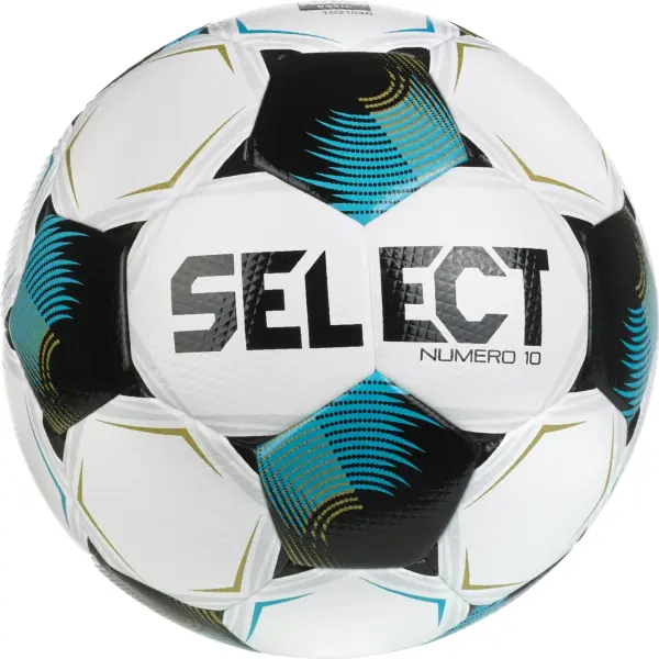 Футбольный мяч Select NUMERO 10 DB (FIFA BASIC) V26 бело-голубой Размер 5 057408-002