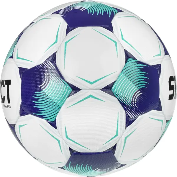 Футбольный мяч Select TEMPO TB (FIFA BASIC) V26 бело-фиолетово-голубой Размер 5 057507-100