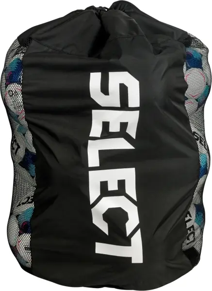 Сумка для мячей Select FOOTBALL BAG V26 черная (для 10-12 мячей) 737400-111